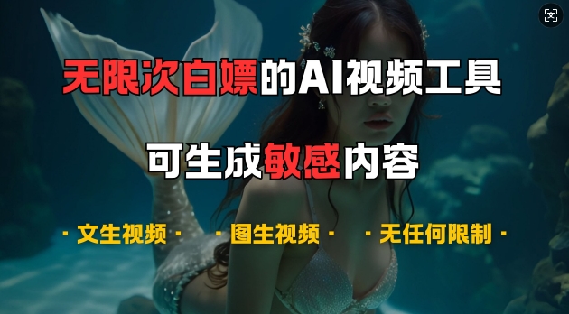 超强大的AI视频工具,可免费无限次白嫖,无任何限制,支持创作音乐,文生视频,图生视频【揭秘】-钞能力网全创