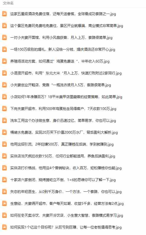 图片[4]-（9607期）真实有效391套商业模式，年入几十到几百万案例解析（电子书+视频+图文）-钞能力网全创