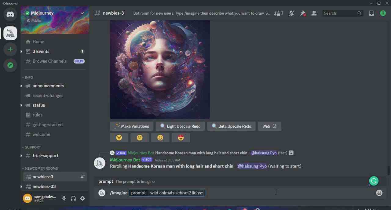 Midjourney AI人工智能艺术图片从入门到高级创作教程-34节课-中英字幕-钞能力网全创