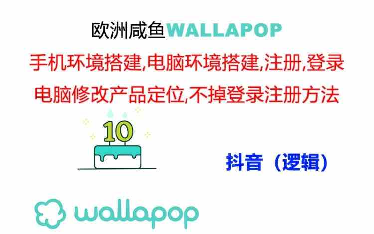 wallapop整套详细闭环流程：最稳定封号率低的一个操作账号的办法-钞能力网全创