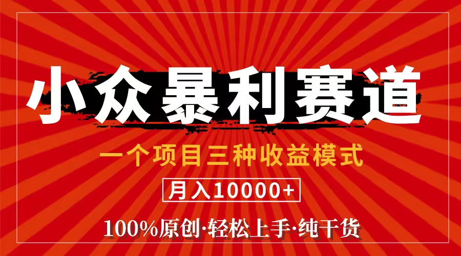 视频号【中老年粉深信不疑】小众赛道 100%原创 手把手教学 新号3天收益…-钞能力网全创