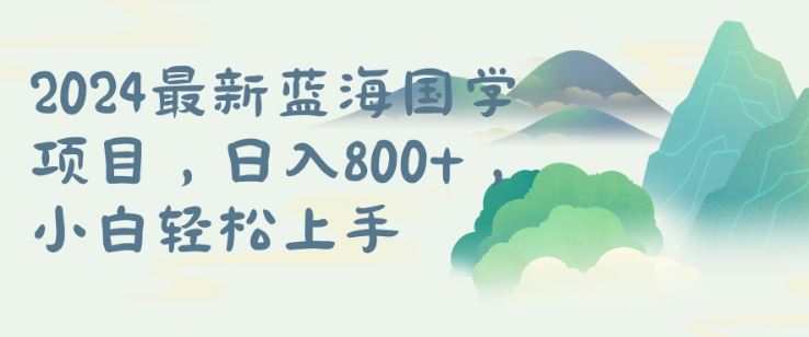 国学项目，长期蓝海可矩阵，从0-1的过程【揭秘】-钞能力网全创