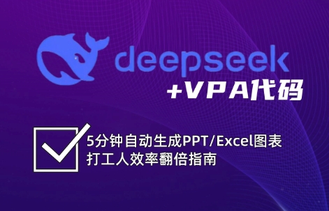 DeepSeek从入门到精通：解锁Excel和VBA高效办公新技能-钞能力网全创