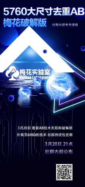 视频号连怼玩法-5760大尺寸去重AB技术-梅花实验室社群专享-钞能力网全创