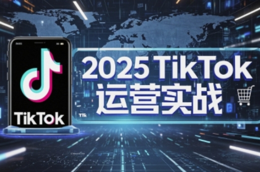 2025TikTok电商运营，掌握TikTok店铺运营核心技巧，实现低成本高转化-钞能力网全创