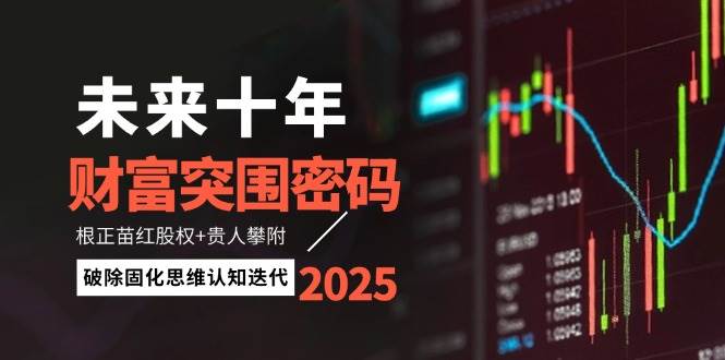 未来十年财富突围密码：根正苗红股权+贵人攀附，破除固化思维认知迭代-钞能力网全创