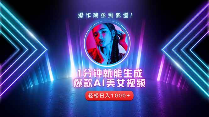 2025年最强副业：用AI做短视频，从零开始打造爆款账号！-钞能力网全创