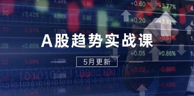 （14808期）A股趋势实战课：主力动向+政策红利，2025全年策略5月更新-钞能力网全创