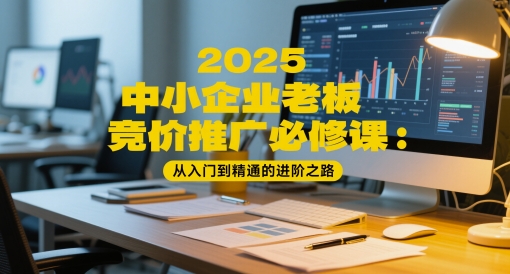 2025中小企业老板竞价推广必修课：从入门到精通的进阶之路-钞能力网全创