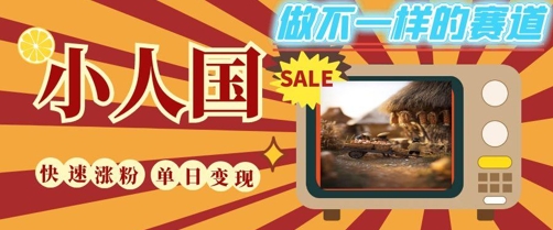 DeepSeek+绘图+视频制作小人国微观视频，小白轻轻松松上手，条条爆款，条条变现，单日就能收益-钞能力网全创