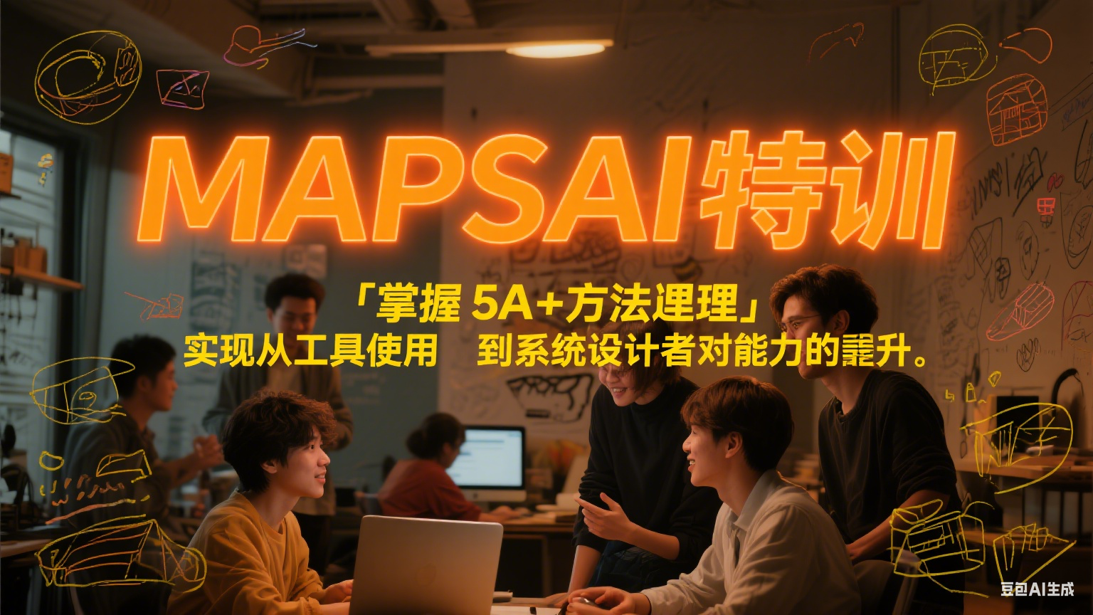 MAPSAI 特训，掌握 5A + 方法论，实现从工具使用者到系统设计者的能力跃升-钞能力网全创