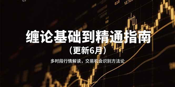 缠论基础到精通指南（更新6月）多时段行情解读，交易机会识别方法论-钞能力网全创