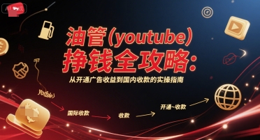 油管(youtube)挣钱全攻略：从开通广告收益到国内收款的实操指南-钞能力网全创
