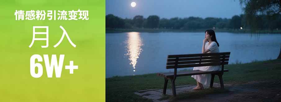 （15229期）情感粉引流变现实操课：单月变现6w+，情感粉引流变现实操课-钞能力网全创