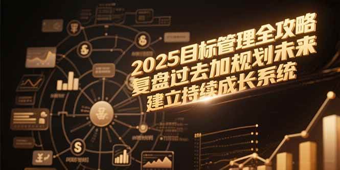 （15199期）2025目标管理全攻略，复盘过去加规划未来，建立持续成长系统-钞能力网全创