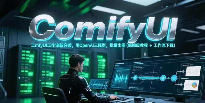 （15191期）ComfyUI工作流新突破，用OpenAI三模型，批量出图(保姆级教程+工作流下载)-钞能力网全创